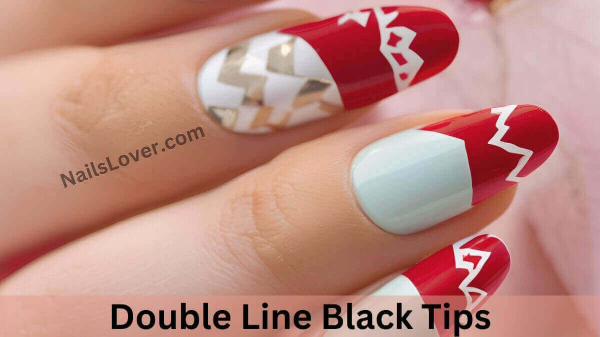 Double Line Black Tips