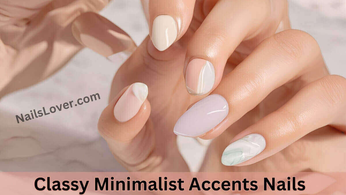 Classy Minimalist Accents Nails