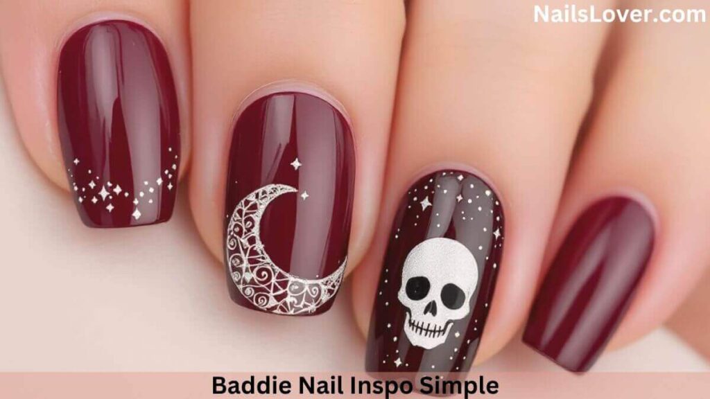 baddie nail inspo simple