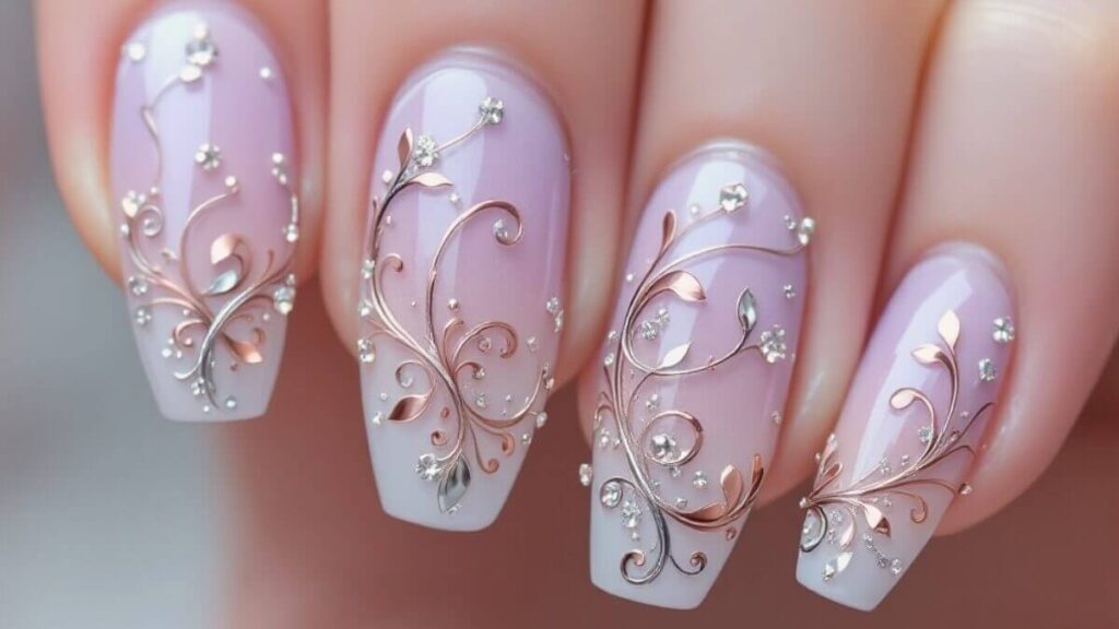 elegant nail art