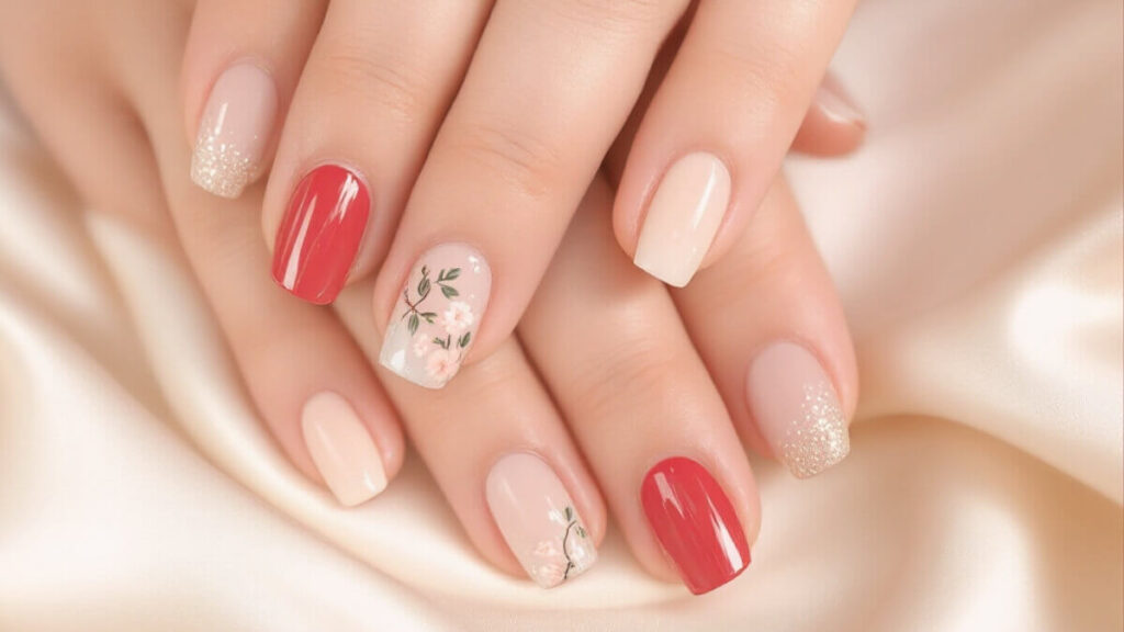 feminine nail ideas